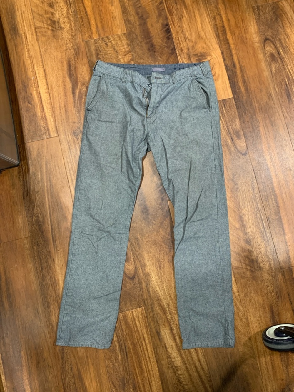 Bullhead Gray Slim Chinos 30x30  - Classic Everyday Trousers SKU 082